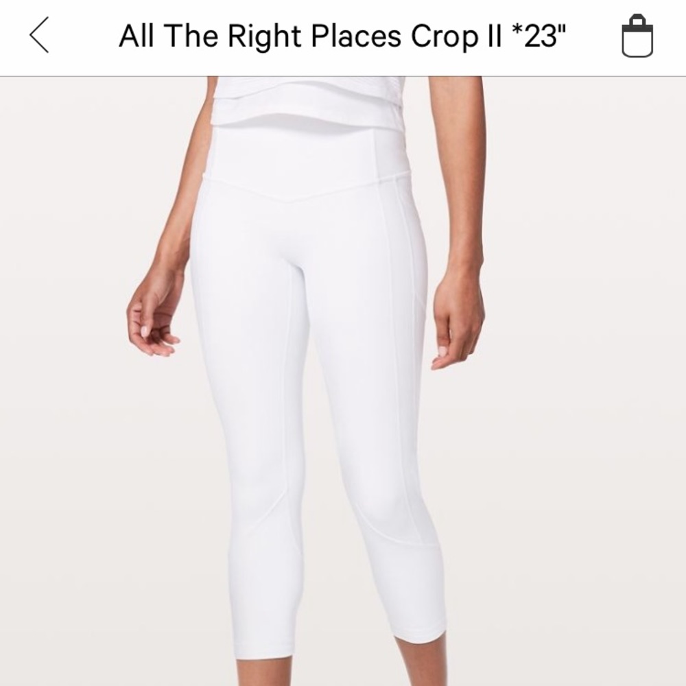 Lululemon Crop Leggings NWOT